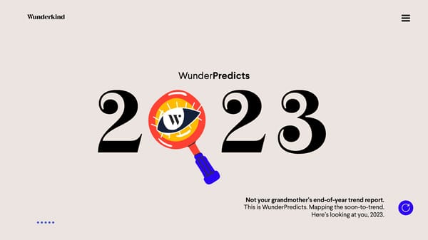 Wunder Predicts 2023 - Page 1